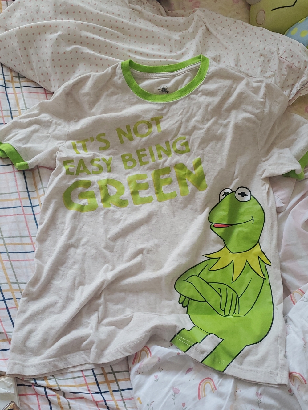 Disney Muppets Kermit It's Not Easy Being Green Shirt
